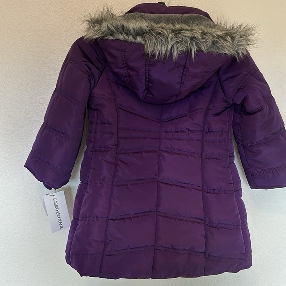 Calvin Klein Hooded Winter Puffer Jacket - Picture 3 of 6